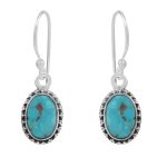 Arizona Turquoise 925 Sterling Silver Earring (RS113-69)