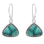 Arizona Turquoise 925 Sterling Silver Earring (RS113-70)