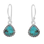 Arizona Turquoise 925 Sterling Silver Earring (RS113-82)