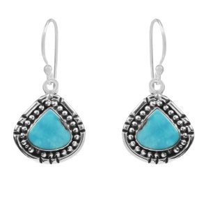Arizona Turquoise 925 Sterling Silver Earring (RS113-51)