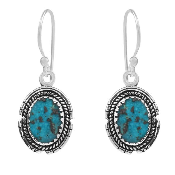 Arizona Turquoise 925 Sterling Silver Earring (RS113-17)