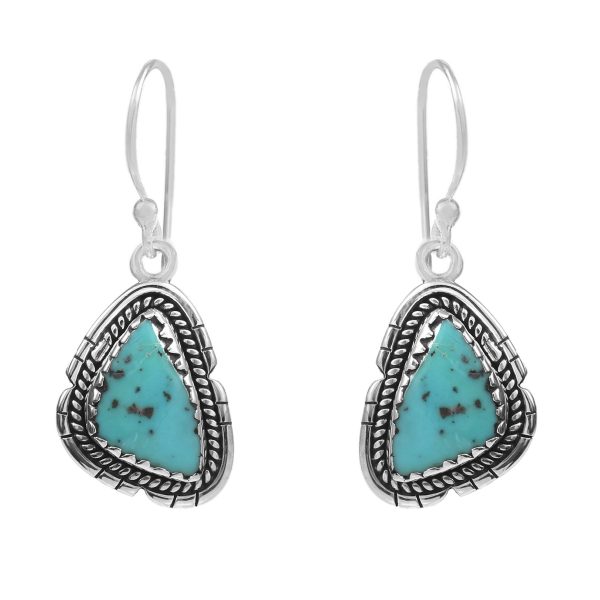 Arizona Turquoise 925 Sterling Silver Earring (RS113-21)