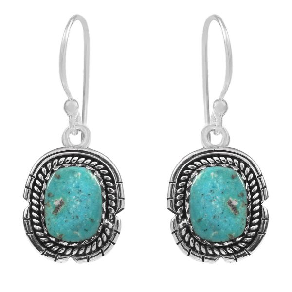 Arizona Turquoise 925 Sterling Silver Earring (RS113-29)