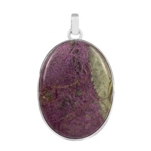 Stichtite 1.75" 925 Sterling Silver Pendant (RS113-110)