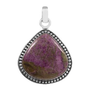 Stichtite 1.5" 925 Sterling Silver Pendant (RS113-113)