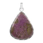 Stichtite 1.75" 925 Sterling Silver Pendant (RS113-115)