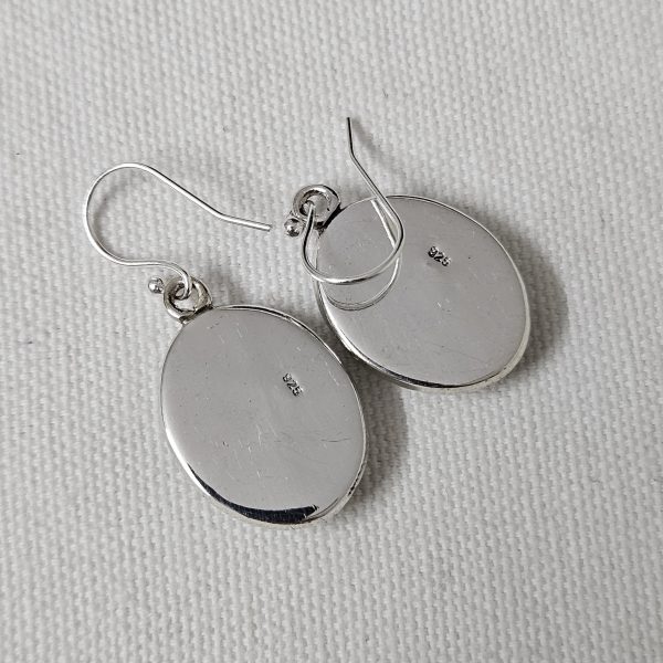 Arizona Turquoise 925 Sterling Silver Earring (RS113-57) - Image 2