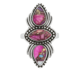 Pink Dahlia Southwest Ring