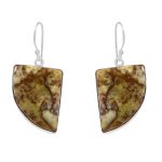 Mint Chrysoprase 1.5" 925 Sterling Silver Earring (REXT51-62)