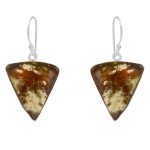 Mint Chrysoprase 1.5" 925 Sterling Silver Earring (REXT51-66)