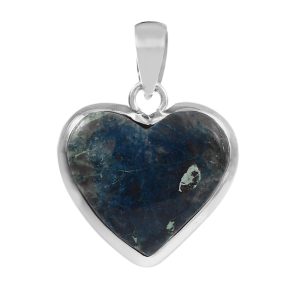 Shattuckite 1.25" 925 Sterling Silver Pendant (REXT56-26)