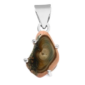 Imperial Jasper 1" 925 Sterling Silver Pendant (REXT56-123)