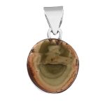 Imperial Jasper 1" 925 Sterling Silver Pendant (REXT56-130)