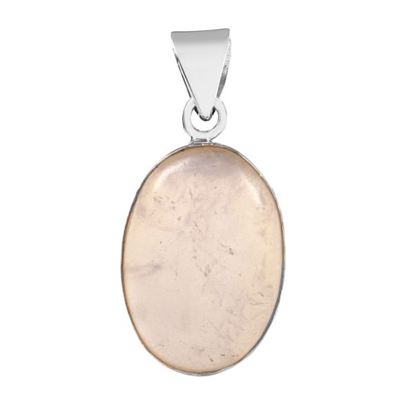 Rainbow Moonstone Doublet 1.5" 925 Sterling Silver Pendant (REXT56-86)