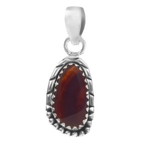 Aurora Opal 1.25â€³ 925 Sterling Silver Pendant (RS109-191)