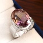Amethyst Ring Size US 7 925 Sterling Silver (RS24-110)