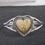 Mookaite Southwest Style 925 Sterling Silver Bangle Cuff (RSB2-121)