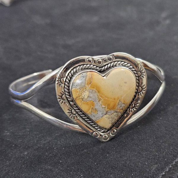 Mookaite Southwest Style 925 Sterling Silver Bangle Cuff (RSB2-120) - Image 3