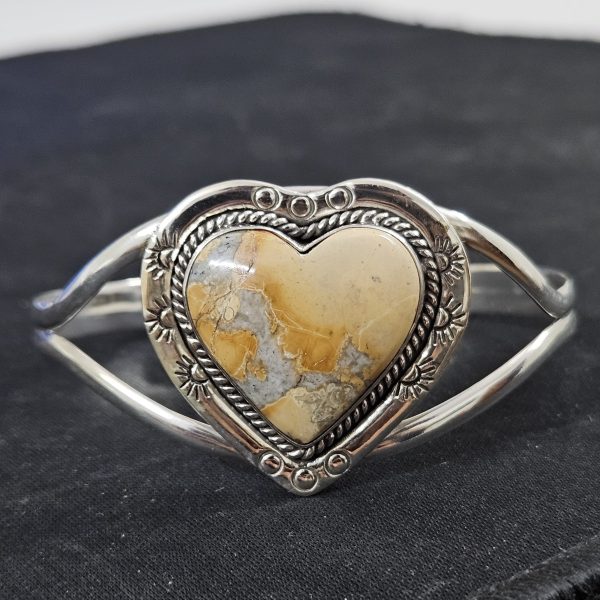 Mookaite Southwest Style 925 Sterling Silver Bangle Cuff (RSB2-120)