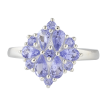 Tanzanite Sterling Silver Ring