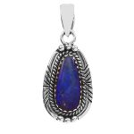 Australian Opal 1.25" 925 Silver Pendant (RS104-175)