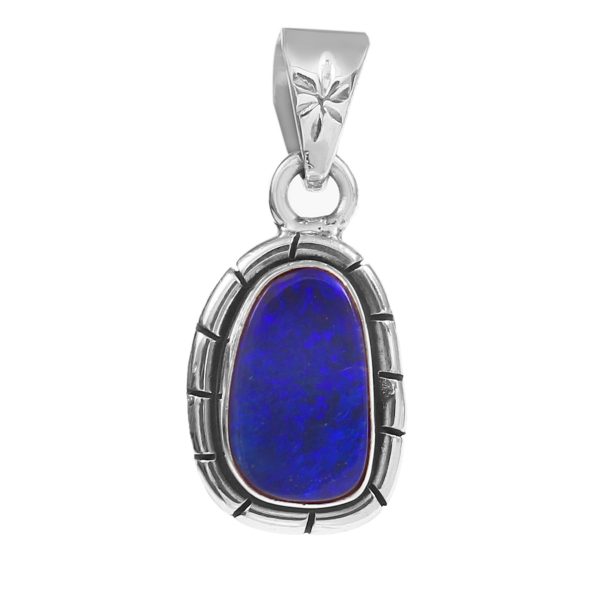 Australian Opal 1" 925 Silver Pendant (RS104-199)