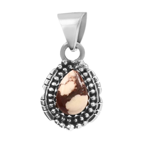 Wild Horse Jasper 925 Silver Pendant (RS41-283)