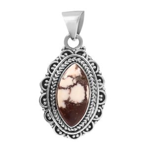 Wild Horse Jasper 925 Silver Pendant (RS41-286)