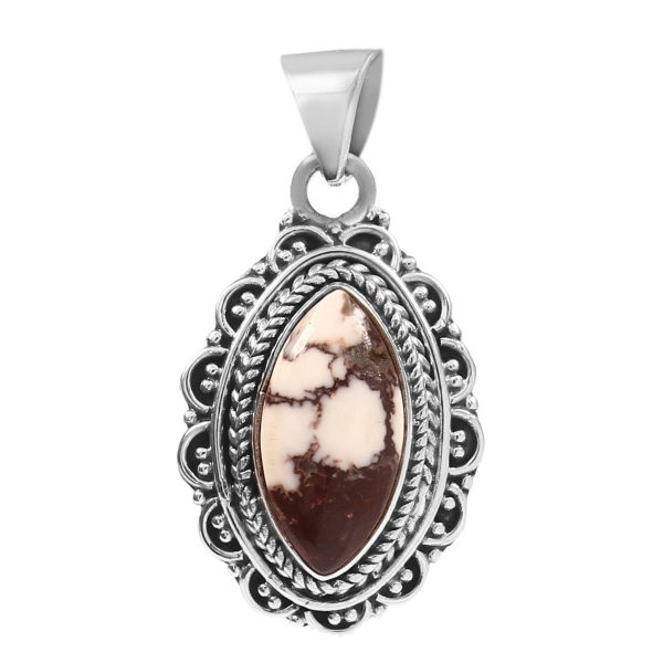 Wild Horse Jasper 925 Silver Pendant (RS41-286)