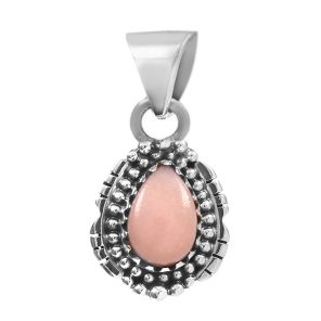 Pink Opal 925 Silver Pendant (RS41-301)