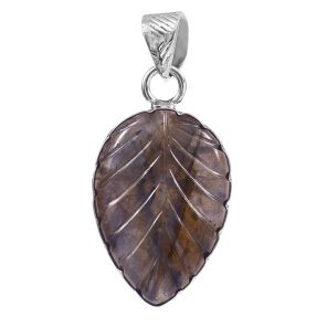 Labradorite Carving 1.75" 925 Silver Pendant (RS104-120)