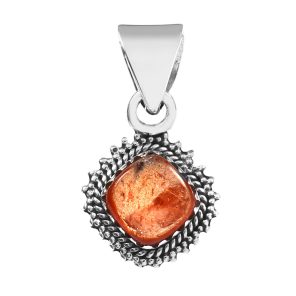 Sunstone 925 Silver Pendant (RS41-239)