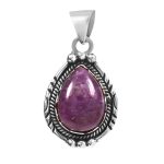 Charoite 925 Silver Pendant (RS41-226)