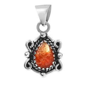 Sunstone 925 Silver Pendant (RS41-240)