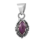 Charoite 925 Silver Pendant (RS41-227)