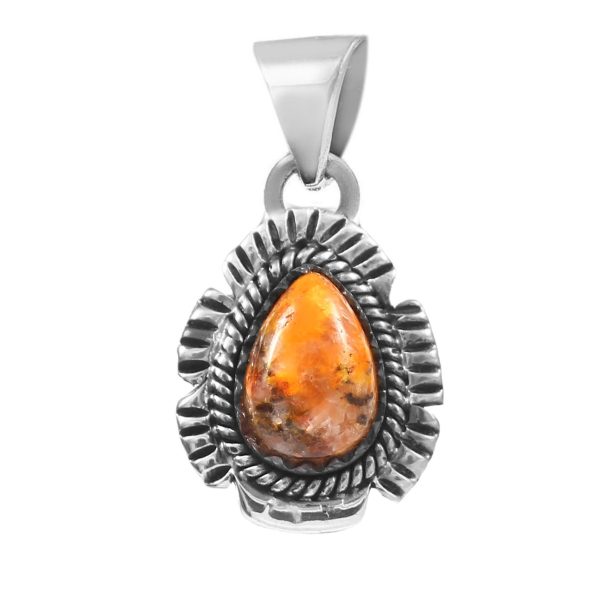 Bumble Bee Jasper 925 Silver Pendant (RS41-219)