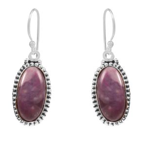 Tiffany Jasper 1.25â€³ 925 Sterling Silver Earring (RS104-92)