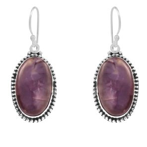 Tiffany Jasper 1.75â€³ 925 Sterling Silver Earring (RS104-94)