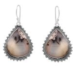 Dendratic Opal 1.75" 925 Sterling Silver Earring (RS29-46)