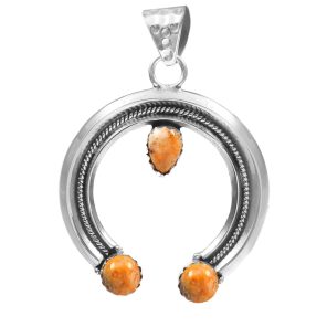 Bumble Bee Jasper Navajo Naja 925 Silver Pendant (RS10-110)