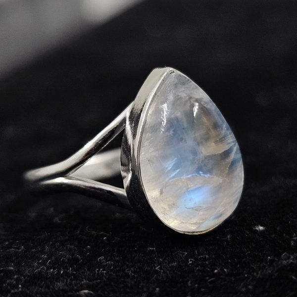 Moonstone 925 Sterling Silver Ring (REXT76-2) - Image 2