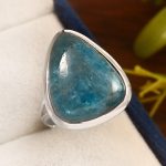 Apatite Size US 7 925 Sterling Silver Ring (REXT36-32)