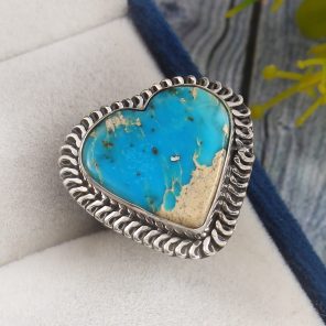 Sea Sediment Jasper Size US 5 925 Sterling Silver Ring (REXT21-19)