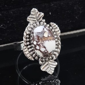 Wild Horse Jasper 925 Sterling Silver Ring (REXT50-68)