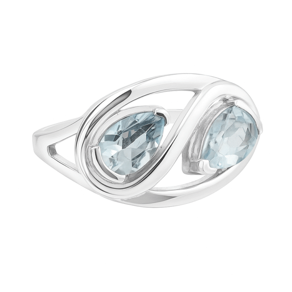 Statement Blue Topaz Ring