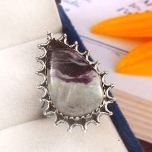 Kammermite Size US 8 925 Sterling Silver Ring (RS65-100)