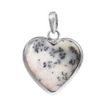 Dendritic Opal 1.25" 925 Sterling Silver Pendant (RS54-211)