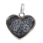 Dendritic Opal 1.25" 925 Sterling Silver Pendant (RS54-219)