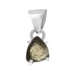 Watermelon Tourmaline 0.7" 925 Sterling Silver Pendant (RS114-168)