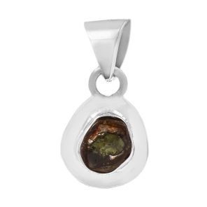 Watermelon Tourmaline 1" 925 Sterling Silver Pendant (RS114-217)